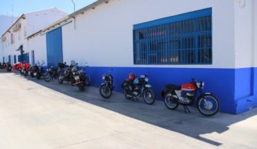 80 Motos clásicas participaron en la tradicional concentración en La Solana