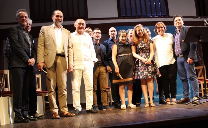 Carmen Olmedo en el homenaje a actores Festival de Almagro que se les ha brindado