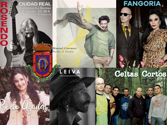 Carteles de los conciertos 