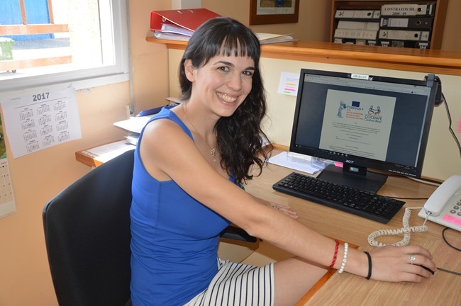 Cristina González, técnica responsable