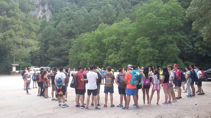 Jovenes participantes en el programa