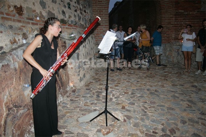 Lucía Molina Pardo, maravilló con su buen hacer con el fagot
