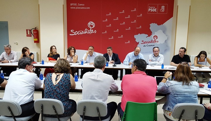 Reunión de la  Ejecutiva regional del PSOE