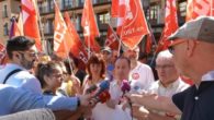 CCOO y UGT se concentran en Toledo para exigir más empleo público, salarios justos y recuperación de derechos para los trabajadores de la Administración General del Estado