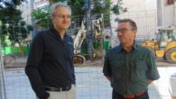 Continúan las obras de la plaza Cervantes de Ciudad Real que previsiblemente finalizarán después del verano