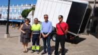 El ayuntamiento de Valdepeñas  estrena un moderno vehículo para el Grupo Recuperador de papel y cartón