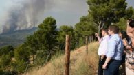 El Gobierno de Castilla-La Mancha destaca la coordinación y colaboración de todos los medios que trabajan en el incendio de Yeste