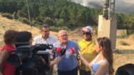 El Gobierno regional agradece la colaboración del Estado y las comunidades autónomas de Andalucía y Murcia en el incendio de Yeste