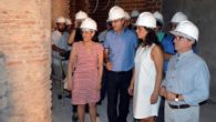 La alcaldesa de Ciudad Real, Pilar Zamora, visita las obras de rehabilitación del museo municipal Elisa Cendrero
