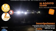 La noche del viernes 18 de agosto Miguelturra vivirá una nueva edición de la carrera pedestre no competitiva "Quedada Nocturna"