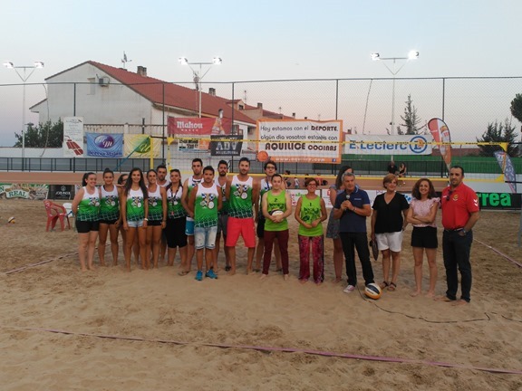 Presentación XII Torneo Voley Playa 2017