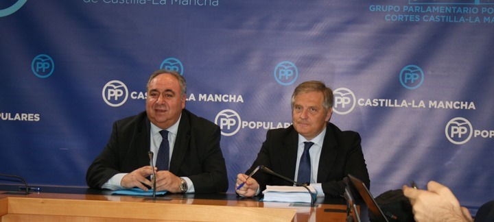 Vicente Tirado y Francisco Cañizares en rueda de prensa