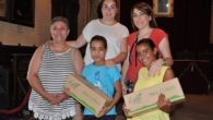Almodóvar del Campo despide a las dos niñas saharauis que este domingo retornan a Tindouf