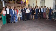 La alcaldesa alcazareña acompañó a los quereños en el pregón e inicio de sus fiestas