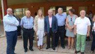Madrinas, Padrino y autoridades de Tomelloso visitan residencial Elder