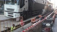 Más inversiones en la renovación de la red de saneamiento de calle Castelar de Puertollano