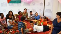 Un verano cargado del cariño de Puertollano para una decena de niños saharauis que han pasado los últimos dos meses en la localidad