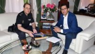El presidente de la Diputación ha recibido al Comisario Jefe Provincial de la Policía Nacional
