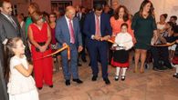El presidente de la Diputación, José Manuel Caballero, asiste a la inauguración de las fiestas de Argamasilla de Calatrava