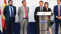 García Page reafirma su compromiso con la opción sur de la  A-43 y anuncia un proyecto de biomasa con 150 puestos de trabajo