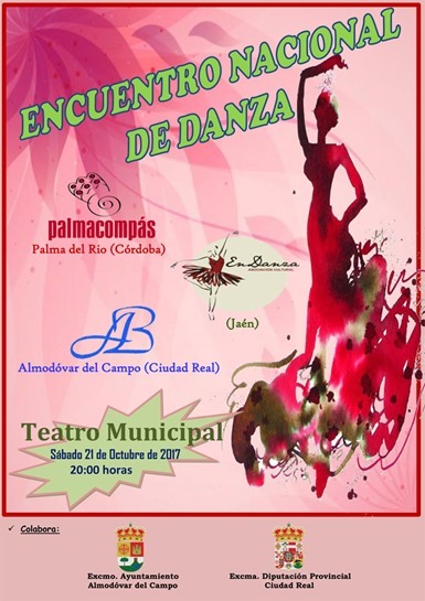 Cartel del Encuentro Nacional de Danza de 2017