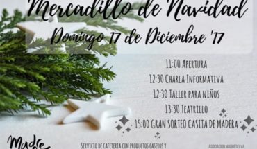 Mercadillo de Navidad el domingo día 17 de diciembre en La Poblachuela