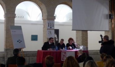 Acto literario de la BAM en el claustro de la Merced