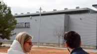 Continúan los trabajos de impermeabilización del pabellón de la Ciudad Deportiva de Tomelloso