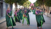 Siete comparsas en el desfile del Carnaval 2018 de Argamasilla de Alba