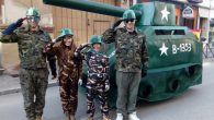 Un tanque militar logra el primer pemio en el II Rallye ‘Autos Locos’ de Tomelloso