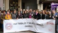 Los ayuntamientos socialistas reivindican con paros la Igualdad entre hombres y mujeres