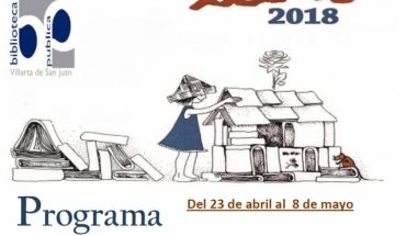 Amplio programa en Villarta de San Juan para celebrar el Día del Libro con actividades desde el 23 de abril al 8 de mayo