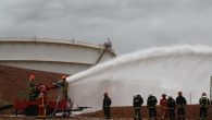 Expertos internacionales imparten un curso especializado de extinción de incendios en el Complejo Industrial de Repsol en Puertollano