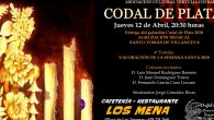 La Asociación cultural tertulia cofrade “Codal de Plata” concede su galardón anual a la Agrupación Musical Santo Tomás de Villanueva