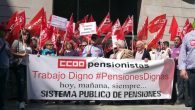 Cientos de personas vuelven a manifestarse en CLM convocadas por CCOO y UGT para exigir la derogación de la reforma del sistema público de pensiones