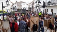 El III Concurso de pintura rápida de Fuencaliente reunió a artistas de varias provincias