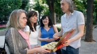 Javier Márquez triunfa en la Feria del Libro de Puertollano en una tarde de libros y bombones