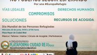La Plataforma Ciudad Refugio organiza diversos actos de sensibilización para conmemorar el 20J