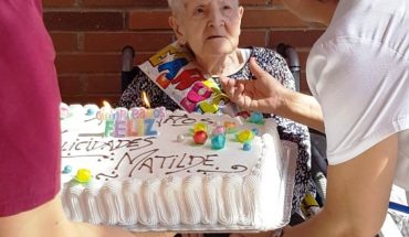 Matilde Barrajón celebra su 100 cumpleaños en la Residencia Virgen de La Blanca convirtiéndose en la vecina de Torralba de mayor edad