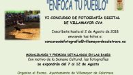 El ayuntamiento de Villamayor de Calatrava convoca el VI Concurso de Fotografía “Enfoca tu Pueblo”