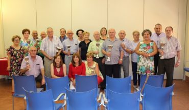 El Centro de Mayores de La Solana entrega los Premios de sus campeonatos de juegos