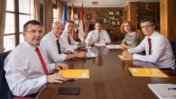 El delegado del Gobierno en Castilla-La Mancha se reúne con los subdelegados de las cinco provincias