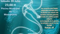 La Piscina Municipal de Manzanares acogerá el espectáculo acuático ‘La Sirenita y un Príncipe de Cuento’