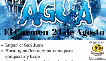 Los vecinos de Las Mercedes y El Carmen de Puertollano están preparados para su Fiesta del Agua