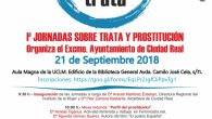 Ciudad Real acoge el 21 de septiembre  las I Jornadas sobre Trata y Prostitución