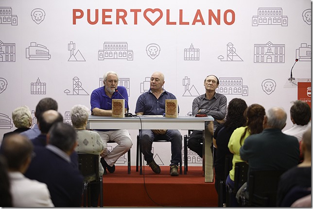 0 El editor Julio Criado, el autor Miguel &Aacute;ngel M&aacute;rquez y el prologuista Jos&eacute; Gonz&aacute;lez Ortiz