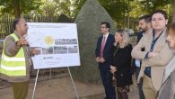 Caballero visita el inicio de las obras de remodelación del tramo urbano de la carretera de Tomelloso a Ossa