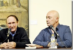 0 Un momento durante la presentaci&oacute;n de la novela en Ciudad Real