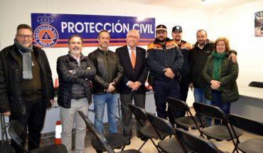 Poblete ya cuenta con una nueva Agrupación de Protección Civil, cuya sede inauguró el alcalde y el director provincial de Hacienda y Administraciones Públicas