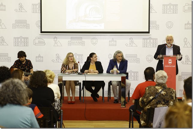 Un momento durante la presentación realizada en Puertollano